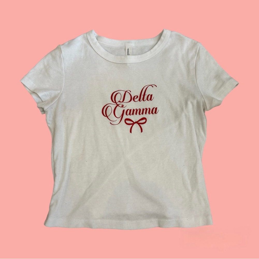 Custom Delta Gamma Baby Tee